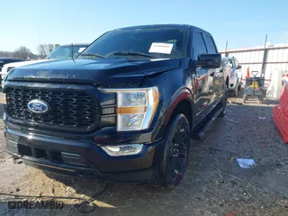 2021 Ford F-150 XL with VIN 1FTEW1EP1MFA83246, listed as a IAAI auction lot 41660885 with 96,206 mi miles. Bid and sale history available at carsss.com. Image 21.