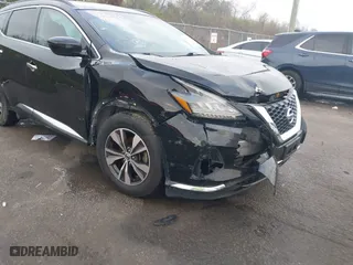 2020 Nissan Murano SV with VIN 5N1AZ2BS7LN152588, listed as a IAAI auction lot 41202824 with 87,976 mi miles. Bid and sale history available at carsss.com. Image 6.