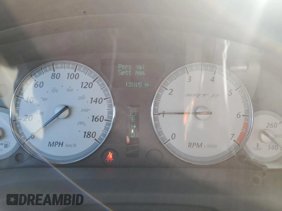 2006 Chrysler 300 C SRT8 with VIN 2C3LA73W06H471013, listed as a Copart auction lot 74204434 with 12,015 mi miles and Salvage Title. Bid and sale history available at carsss.com. Image 9.