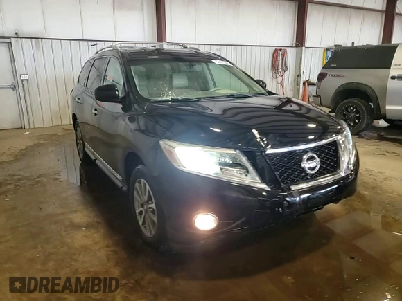 2013 Nissan Pathfinder Platinum with VIN 5N1AR2MM5DC637162, listed as a Copart auction lot 62427595 with 167,130 mi miles and Salvage title. Bid and sale history available at DreamBid. Image 15.
