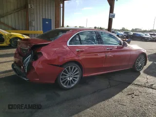 2020 Mercedes-Benz C 300 z VIN WDDWF8EB2LR551702, wystawiony jako Copart lot #63818215 z przebiegiem 53 975 mil mil oraz Szkoda całkowita • Salvage title. Historia ofert i sprzedaży dostępna na DreamBid. Obrazek 3.