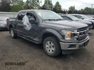 2018 Ford F-150 XL с VIN 1FTEW1EG9JFA03445, выставлен на аукционе Copart как лот 62899095 с пробегом 57 747 миль миль и Списание • Salvage title. История ставок и продаж доступна на DreamBid. Изображение 4.