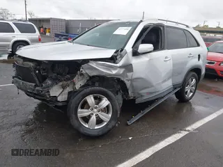 2012 Kia Sorento EX with VIN 5XYKU3A67CG256345, listed as a IAAI auction lot 41777490 with Not Provided miles and . Bid and sale history available at carsss.com. Image 21.