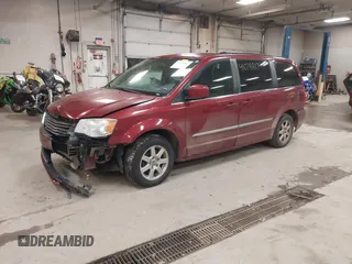 2012 Chrysler Town & Country Touring with VIN 2C4RC1BG1CR314023, listed as a IAAI auction lot 41078817 with Not Provided miles and . Bid and sale history available at DreamBid. Image 17.