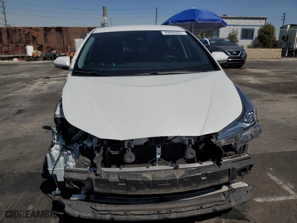 2022 Toyota Prius L Eco with VIN JTDKAMFU5N3156306, listed as a Copart auction lot 49996065 with 82,549 mi miles and Salvage Title. Bid and sale history available at carsss.com. Image 5.
