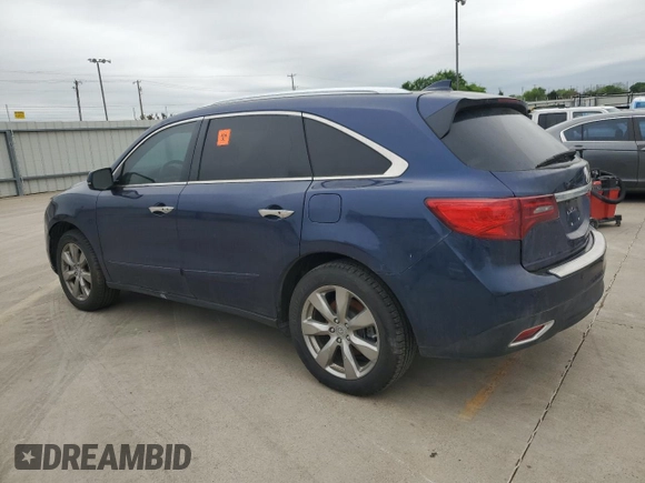 2015 Acura MDX Advance/Entertainment Pkg with VIN 5FRYD3H80FB014718, listed as a Copart auction lot 51899015 with 156,351 mi miles and Clean Title. Bid and sale history available at carsss.com. Image 2.