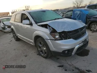 2014 Dodge Journey Crossroad with VIN 3C4PDDGG6ET291062, listed as a Copart auction lot 48731125 with 216,118 mi miles and Salvage title. Bid and sale history available at DreamBid. Image 4.