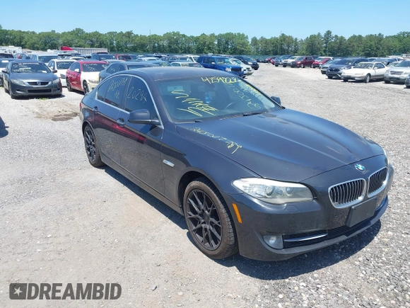2013 BMW 5 Series 528i xDrive with VIN WBAXH5C57DD114603, listed as a IAAI auction lot 42592212 with 133,058 mi miles and . Bid and sale history available at DreamBid. Image 1.