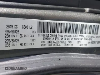 2011 Dodge Durango Heat with VIN 1D4RE3GG8BC733088, listed as a IAAI auction lot 40764161 with 149,846 mi miles. Bid and sale history available at carsss.com. Image 9.