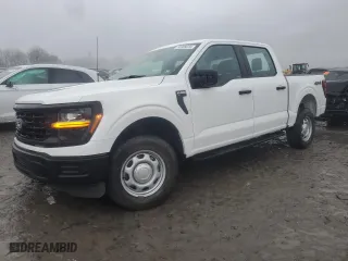 2024 Ford F-150 XL with VIN 1FTFW1L59RKD89924, listed as a Copart auction lot 83309234 with 10,278 mi miles and Salvage Title. Bid and sale history available at carsss.com. Image 1.