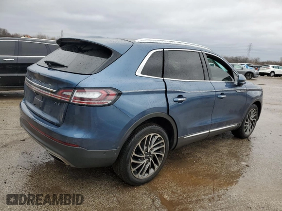 2019 Lincoln Nautilus Reserve z VIN 2LMPJ6LP0KBL37275, wystawiony jako Copart lot #44148675 z przebiegiem 94 814 mil mil oraz Szkoda całkowita • Salvage title. Historia ofert i sprzedaży dostępna na DreamBid. Obrazek 3.