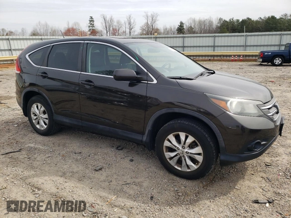2014 Honda CR-V EX with VIN 5J6RM4H51EL039828, listed as a Copart auction lot 51041725 with 82,538 mi miles and Salvage Title. Bid and sale history available at carsss.com. Image 4.