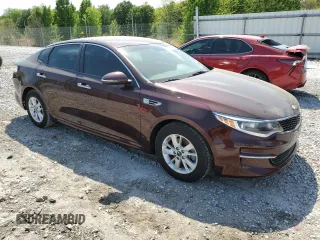 2017 Kia Optima LX with VIN 5XXGT4L39HG159354, listed as a Copart auction lot 51959355 with 61,061 mi miles and Salvage title. Bid and sale history available at DreamBid. Image 4.
