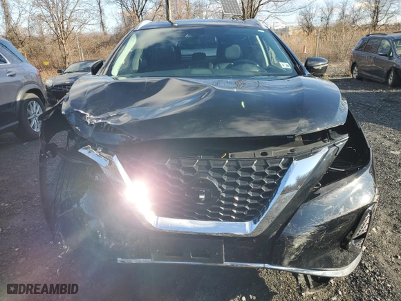 2023 Nissan Murano Platinum with VIN 5N1AZ2DS3PC138539, listed as a Copart auction lot 85485824 with 19,113 mi miles and Salvage Title. Bid and sale history available at carsss.com. Image 5.