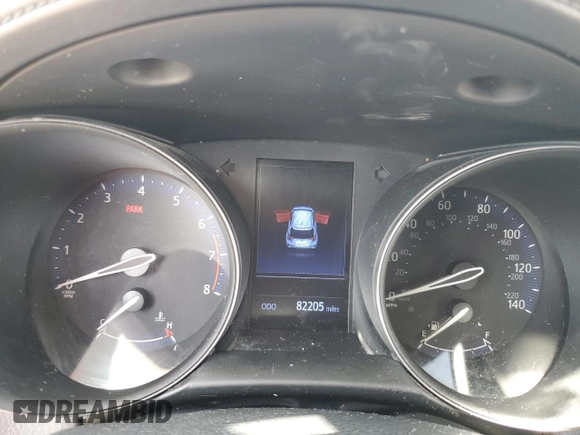 2020 Toyota C-HR LE with VIN NMTKHMBXXLR111125, listed as a Copart auction lot 52434045 with 82,205 mi miles and Non Repairable. Bid and sale history available at carsss.com. Image 9.