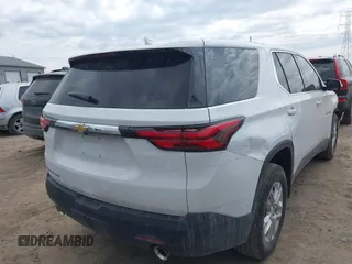 2023 Chevrolet Traverse LS with VIN 1GNEVLKW6PJ258657, listed as a IAAI auction lot 41720245 with 16,643 mi miles. Bid and sale history available at carsss.com. Image 4.