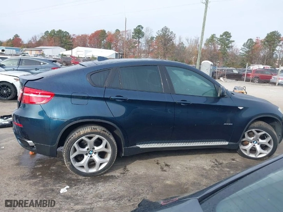 2013 BMW X6 xDrive50i with VIN 5UXFG8C57DL592351, listed as a IAAI auction lot 40980093 with NaN miles. Bid and sale history available at carsss.com. Image 13.