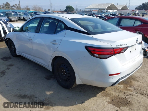 2020 Nissan Sentra SV z VIN 3N1AB8CV3LY303100, wystawiony jako IAAI lot #41588362 z przebiegiem 77 097 mil mil oraz . Historia ofert i sprzedaży dostępna na DreamBid. Obrazek 3.