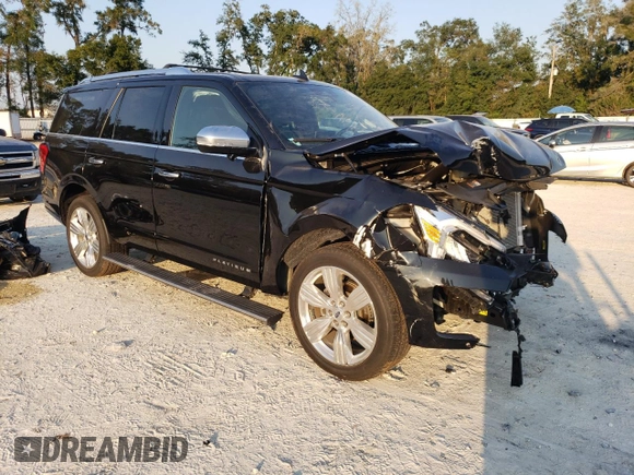 2023 Ford Expedition Platinum z VIN 1FMJU1L87PEA35787, wystawiony jako Copart lot #75626184 z przebiegiem 19 799 mil mil oraz Szkoda całkowita • Salvage title. Historia ofert i sprzedaży dostępna na DreamBid. Obrazek 4.
