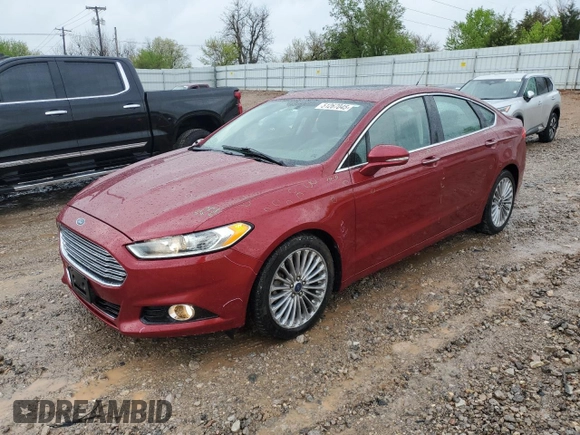 2014 Ford Fusion Titanium with VIN 3FA6P0K91ER199476, listed as a Copart auction lot 51267045 with 127,031 mi miles and Salvage Title. Bid and sale history available at carsss.com. Image 1.