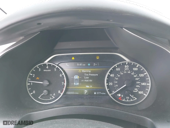 2015 Nissan Murano S with VIN 5N1AZ2MH5FN260889, listed as a IAAI auction lot 41386819 with 156,443 mi miles. Bid and sale history available at carsss.com. Image 7.
