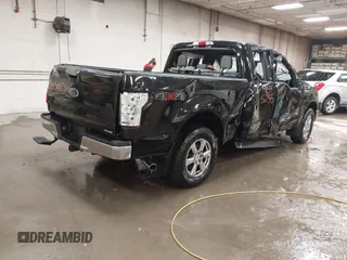 2018 Ford F-150 XL with VIN 1FTFX1EG6JFA03324, listed as a IAAI auction lot 41545755 with 98,799 mi miles. Bid and sale history available at carsss.com. Image 4.