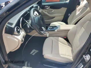 2018 Mercedes-Benz C 300 with VIN WDDWF4JB5JR419500, listed as a Copart auction lot 60235995 with 37,014 mi miles and Salvage title. Bid and sale history available at DreamBid. Image 7.