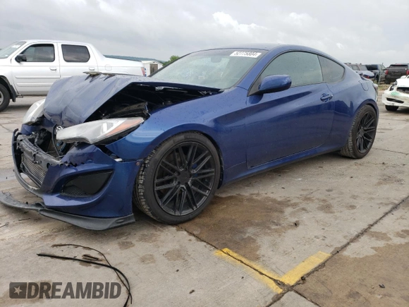 2014 Hyundai Genesis Coupe 2.0T z VIN KMHHT6KD1EU114887, wystawiony jako Copart lot #52775804 z przebiegiem 76 891 mil mil oraz Szkoda całkowita • Salvage title. Historia ofert i sprzedaży dostępna na DreamBid. Obrazek 1.