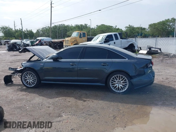 2016 Audi A6 Premium Plus with VIN WAUFGAFC3GN180467, listed as a IAAI auction lot 42429785 with 121,033 mi miles and . Bid and sale history available at DreamBid. Image 15.