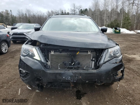 2018 Nissan Pathfinder SL with VIN 5N1DR2MM1JC671625, listed as a Copart auction lot 49857625 with 98,074 mi miles and Salvage Title. Bid and sale history available at carsss.com. Image 5.