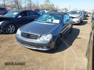 2005 Mercedes-Benz CLK-Class AMG with VIN WDBTK76G35T040484, listed as a IAAI auction lot 41741145 with 36,299 mi miles. Bid and sale history available at carsss.com. Image 17.