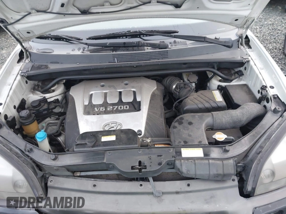 2005 Hyundai Tucson GLS with VIN KM8JN72D75U060416, listed as a IAAI auction lot 41212714 with 173,421 mi miles. Bid and sale history available at carsss.com. Image 10.