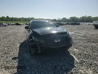 2016 Infiniti QX70 with VIN JN8CS1MU5GM671150, listed as a Copart auction lot 52482345 with 138,204 mi miles and Salvage title. Bid and sale history available at DreamBid. Image 14.