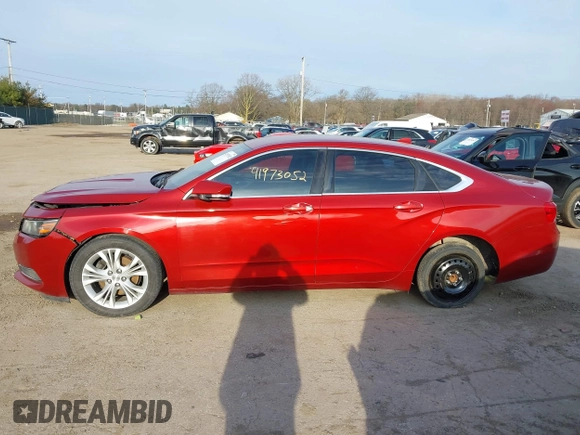 2014 Chevrolet Impala LT with VIN 2G1125S38E9314424, listed as a IAAI auction lot 41973052 with 186,209 mi miles and . Bid and sale history available at DreamBid. Image 14.