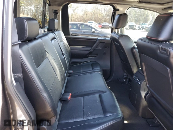 2008 Nissan Titan XE with VIN 1N6AA07D28N329191, listed as a Copart auction lot 42418665 with 213,894 mi miles and Salvage Title. Bid and sale history available at carsss.com. Image 10.