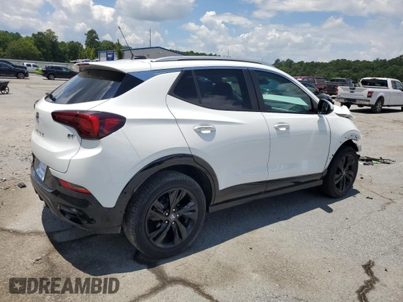 2024 Buick Encore GX Sport Touring with VIN KL4AMDSL0RB170832, listed as a Copart auction lot 59941225 with 24,824 mi miles and Salvage title. Bid and sale history available at DreamBid. Image 3.