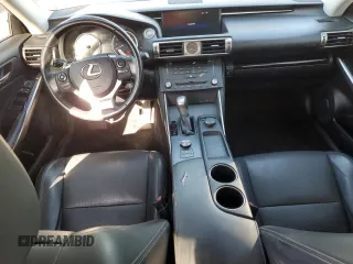2015 Lexus IS 250 with VIN JTHBF1D27F5077712, listed as a Copart auction lot 52624375 with 135,980 mi miles and Salvage Title. Bid and sale history available at carsss.com. Image 8.