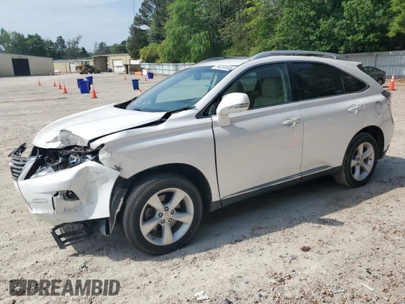 2013 Lexus RX 350 with VIN 2T2ZK1BA5DC126200, listed as a Copart auction lot 54230555 with 134,599 mi miles and Salvage Title. Bid and sale history available at DreamBid. Image 1.