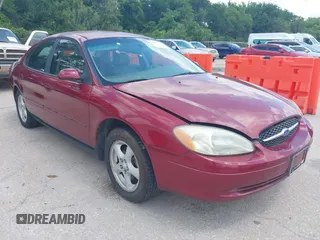 2003 Ford Taurus SES Standard with VIN 1FAFP55U93G244522, listed as a IAAI auction lot 42234122 with 140,850 mi miles and . Bid and sale history available at DreamBid. Image 1.
