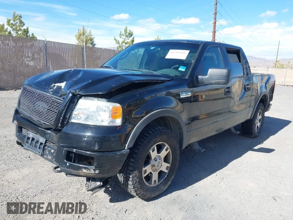 2004 Ford F-150 XLT with VIN 1FTPW14504KB31173, listed as a IAAI auction lot 41795466 with 192,950 mi miles. Bid and sale history available at carsss.com. Image 6.