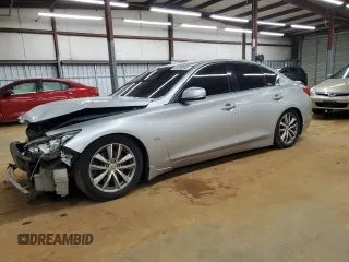2016 Infiniti Q50 Premium с VIN JN1EV7AP6GM301017, выставлен на аукционе Copart как лот 52500845 с пробегом 156 842 миль миль и Списание • Salvage title. История ставок и продаж доступна на DreamBid. Изображение 1.