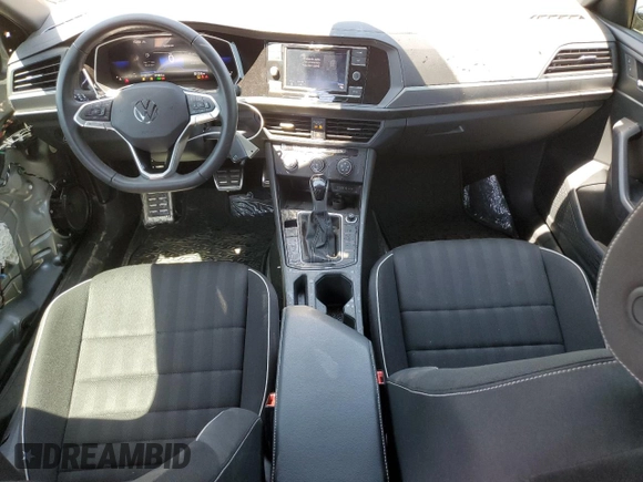 2024 Volkswagen Jetta Sport with VIN 3VWBM7BU1RM008606, listed as a Copart auction lot 57120815 with 11,987 mi miles and Salvage title. Bid and sale history available at DreamBid. Image 8.