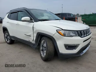 2021 Jeep Compass Limited z VIN 3C4NJDCB0MT547365, wystawiony jako Copart lot #60162625 z przebiegiem 48 180 mil mil oraz Nie do naprawy • Non repairable. Historia ofert i sprzedaży dostępna na DreamBid. Obrazek 4.