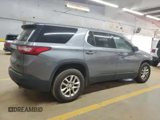 2018 Chevrolet Traverse LS with VIN 1GNEVFKW6JJ175707, listed as a Copart auction lot 74000784 with 142,029 mi miles and Salvage Title. Bid and sale history available at carsss.com. Image 3.