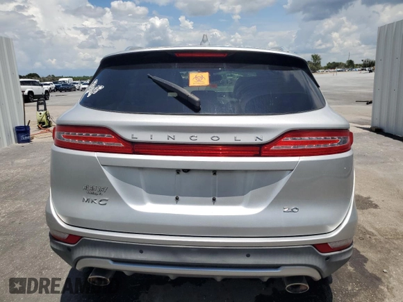 2018 Lincoln MKC Premiere with VIN 5LMCJ1D9XJUL01015, listed as a Copart auction lot 59870145 with 80,325 mi miles and Clean title. Bid and sale history available at DreamBid. Image 6.