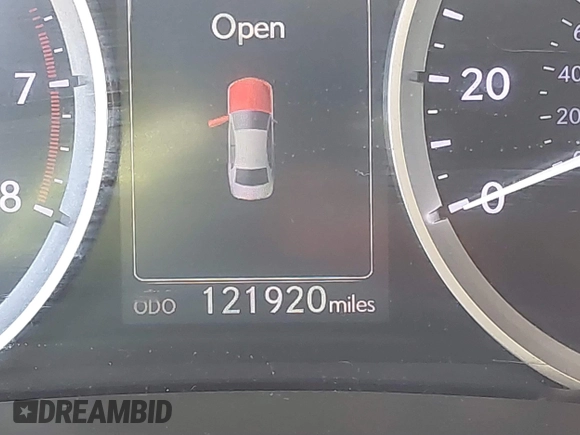 2015 Lexus IS 250 with VIN JTHBF1D20F5065532, listed as a IAAI auction lot 41708326 with 121,920 mi miles. Bid and sale history available at carsss.com. Image 16.