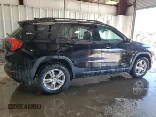 2018 GMC Terrain SLE with VIN 3GKALMEV6JL209761, listed as a Copart auction lot 48321325 with 77,194 mi miles and Clean Title. Bid and sale history available at carsss.com. Image 3.
