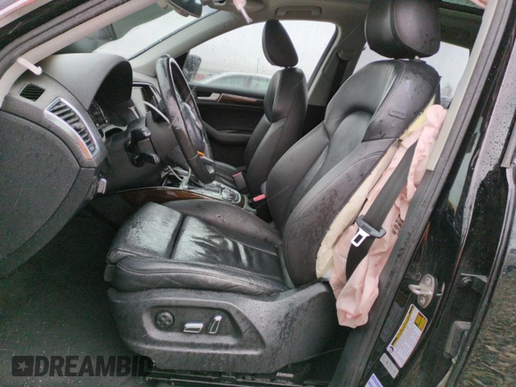 2014 Audi Q5 Premium Plus with VIN WA1CMAFP3EA095354, listed as a Copart auction lot 82421174 with 146,500 mi miles and Salvage title. Bid and sale history available at DreamBid. Image 7.