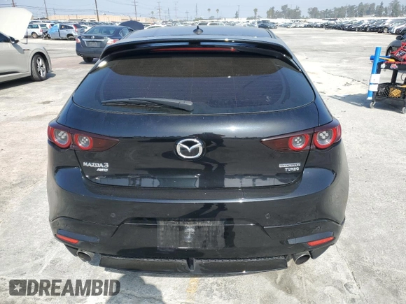 2021 Mazda Mazda3 Hatchback 2.5 Turbo Premium Plus with VIN JM1BPBNY0M1347391, listed as a Copart auction lot 48177413 with 0 mi miles. Bid and sale history available at carsss.com. Image 6.