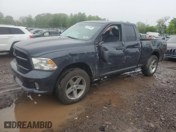 2013 Ram 1500 Express с VIN 1C6RR7FT4DS646666, выставлен на аукционе Copart как лот 55781365 с пробегом 155 230 миль миль и Списание • Salvage title. История ставок и продаж доступна на DreamBid. Изображение 1.